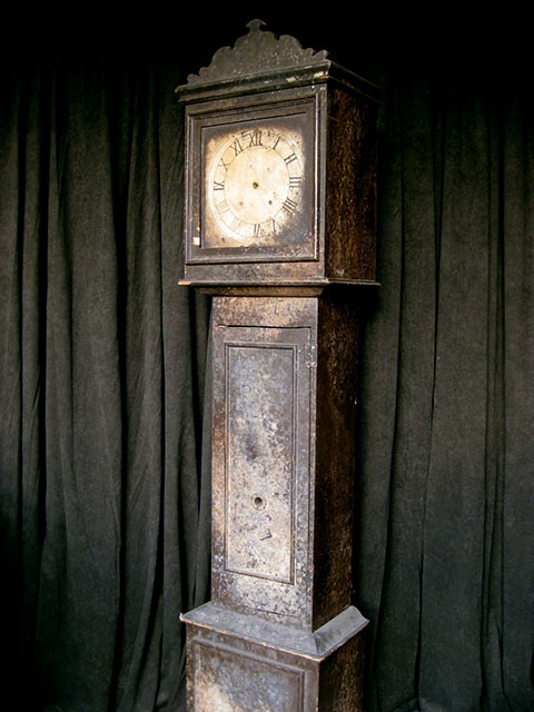 CLOCK, Grandfather Clock - Small Vintage